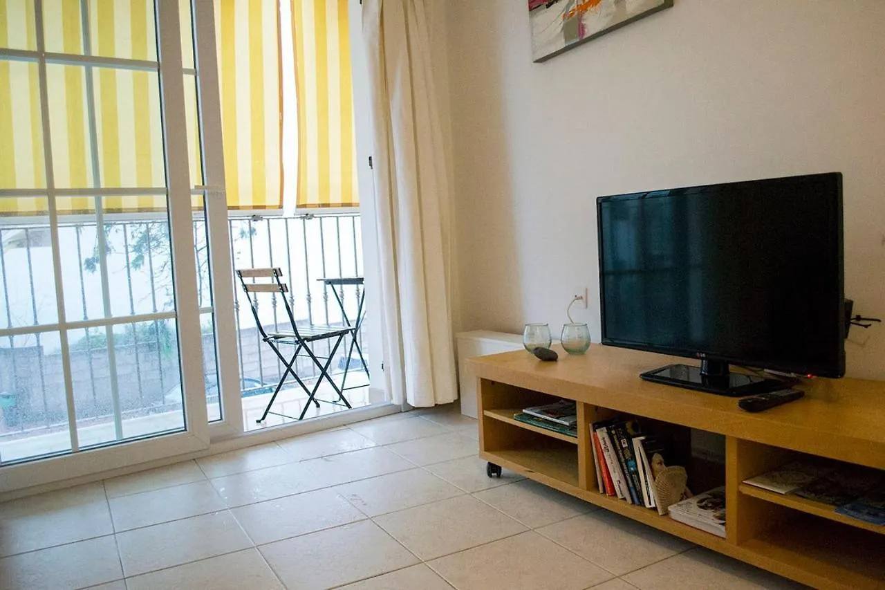 Апартаменты Apartamento Con Piscina Y Wifi En La Caleta Адехе